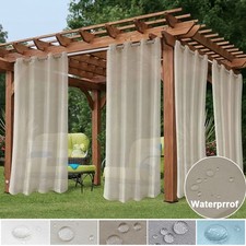 Outdoor Waterproof Sheer