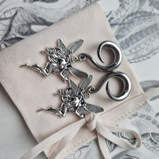 Silver Fairy Ear Weights