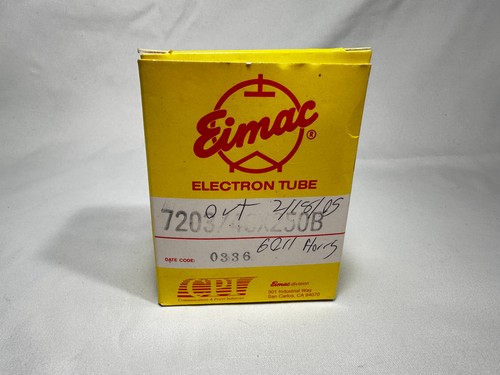 Eimac 7203 4cx250b - eimac, 7203/4cx250b