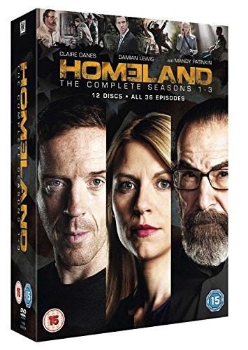 Homeland season dvd - 1-3, [dvd]