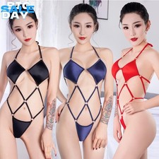 Women Sexy Oil Shiny WetLook