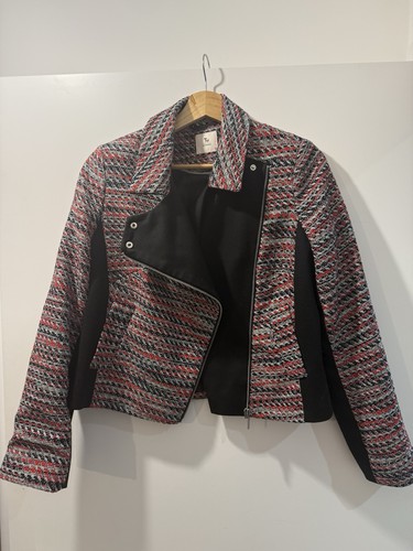 Woman size biker - woman, jacket