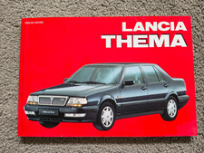 Lancia Thema book. Automobilia - La Collection ISBN 88-85880-83-5