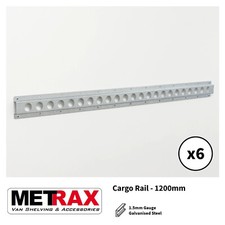 6x Cargo rail 1200mm (7.2m)