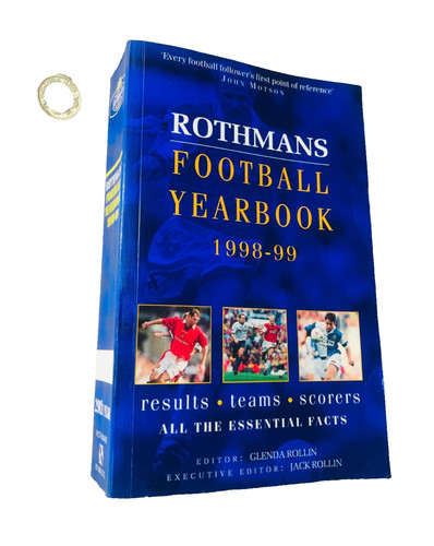 Book rothmans football - rothmans,