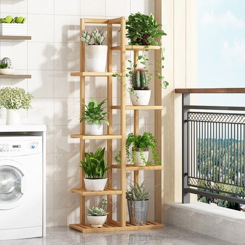 Narrow tall flower plant - narrow,