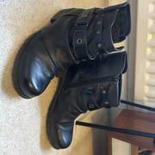 Black Ankle Boots Size 6 Earth Spirit