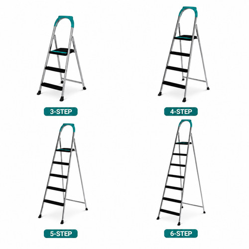 Heavy duty folding - metal, step