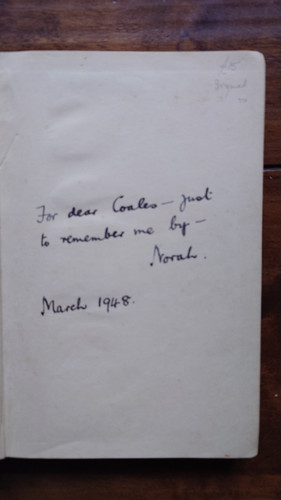 Signed norah lofts 1948 - by,