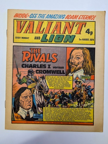 Valiant and lion comic 3rd - comic,