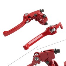 Brake Clutch Levers Red For
