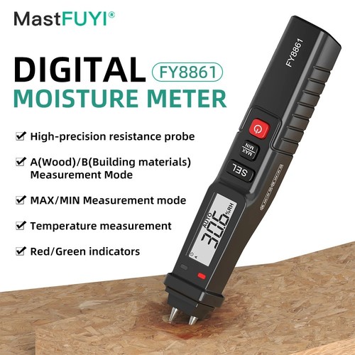 Digital moisture detector damp - detector,
