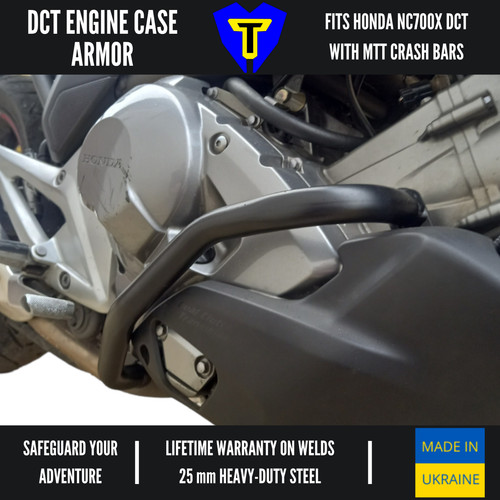 Mtt lower crash bars honda - crash,