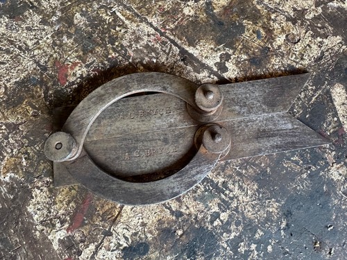 Antique caliper rule - antique, /