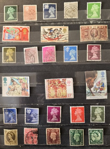 Great britain stamps lot - britain,