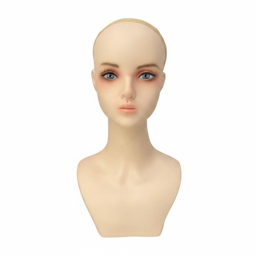 Mannequin head with - head, shoulders