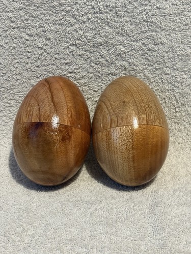 Wood egg shakers indonesia - 2x,