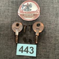 Pair vtg sewing machine - ,