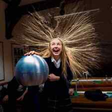 Van De Graaff Generator Motorised In Heavy Motor With All Practical Accessories