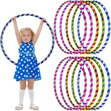 Multicolor Weighted Hula Hoop Smart Hoola Thin Waist Plastic Fitness Weight Loss