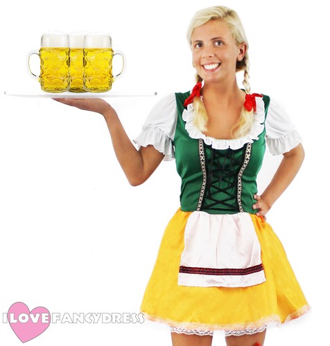 Bavarian beer girl - bavarian,
