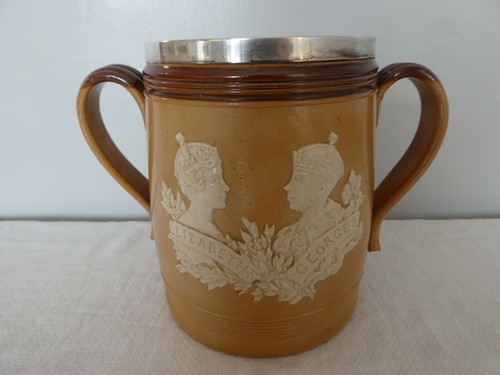Doulton lambeth silver - doulton, rim