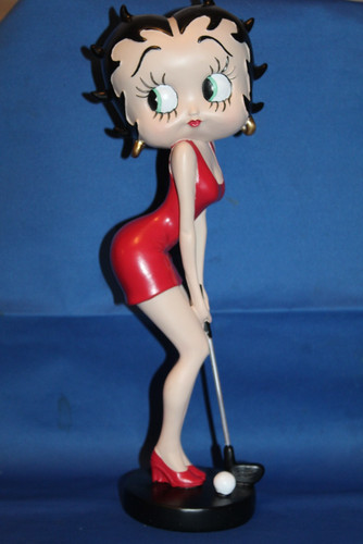 Betty boop golfer - betty,