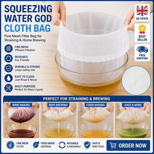 Reusable fine mesh - mesh, bag
