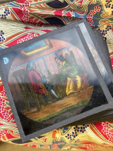 Magic lantern slides john - lantern,