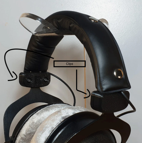 Replacement headband clips