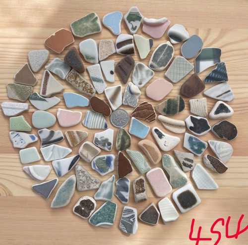 Sea glass colorful - colorful, tiles