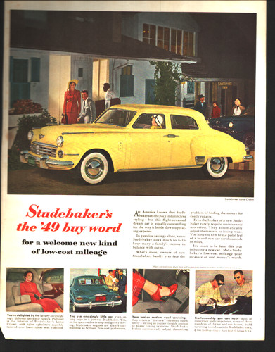 1949 studebaker land - studebaker, cruiser