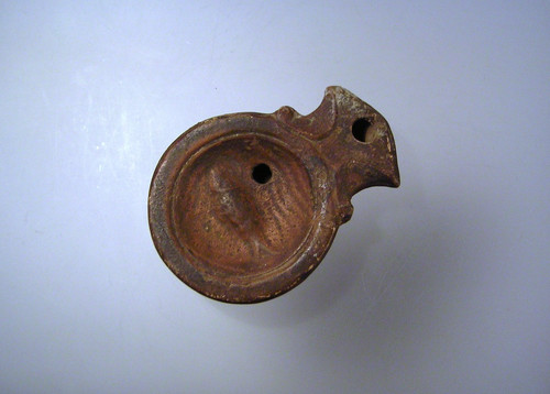 Ancient roman terracotta oil - roman,