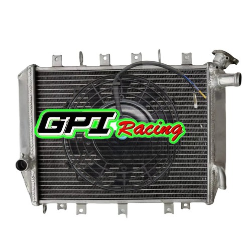 Aluminum radiator fan - aluminum, radiator+fan