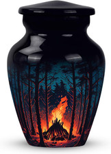 Night Forest Urns for Human