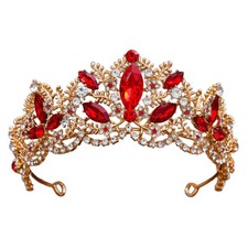 Elegant Crystal Tiaras Crown