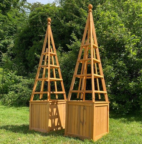 Wooden garden planter - 2,