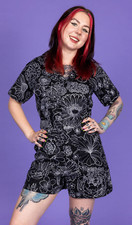 Run & Fly Black Floral Stretch