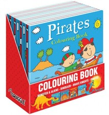 Boys Colouring Books, 4 Asstd