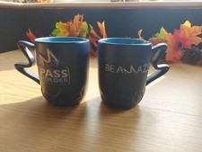 Merlin pass holder official mugs cups x2 2021 thorpe park alton towers