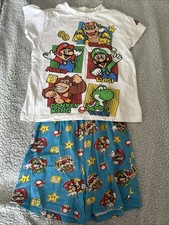 Super Mario Shorts Pyjamas Set