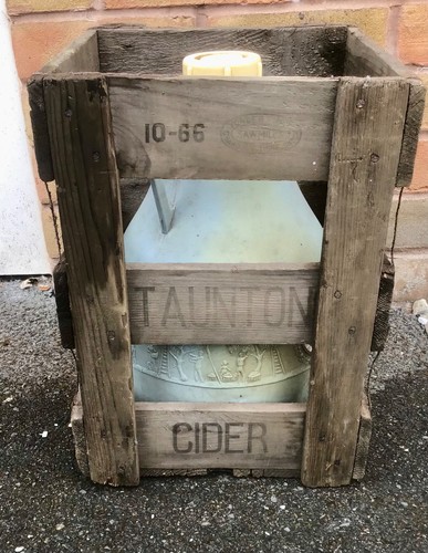 Vintage wooden taunton cider - wooden,