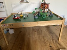 JOHN CRANE PINTOY WOODEN PLAY TABLE 0517 DRAWER Train Set Lego Playmobil Craft