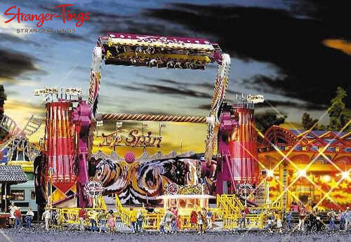Faller top spin - spin, roundabout