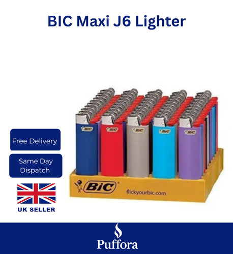 Bic maxi lighters - maxi, flint