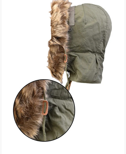 Mil tec fur - hood, for