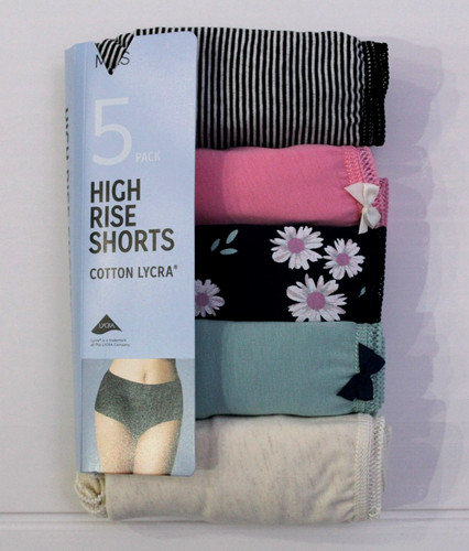Ladies 5 pack cotton - ex, m