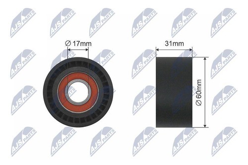 Genuine nty idler guide pulley - idler/guide,