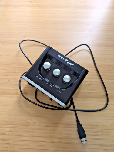 Behringer um2 phoria audio - behringer, u-phoria