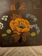 1970's Mid Century Retro Poppy